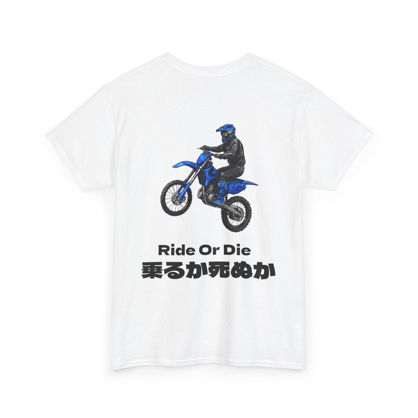 Ride Or Die Motocross White t
