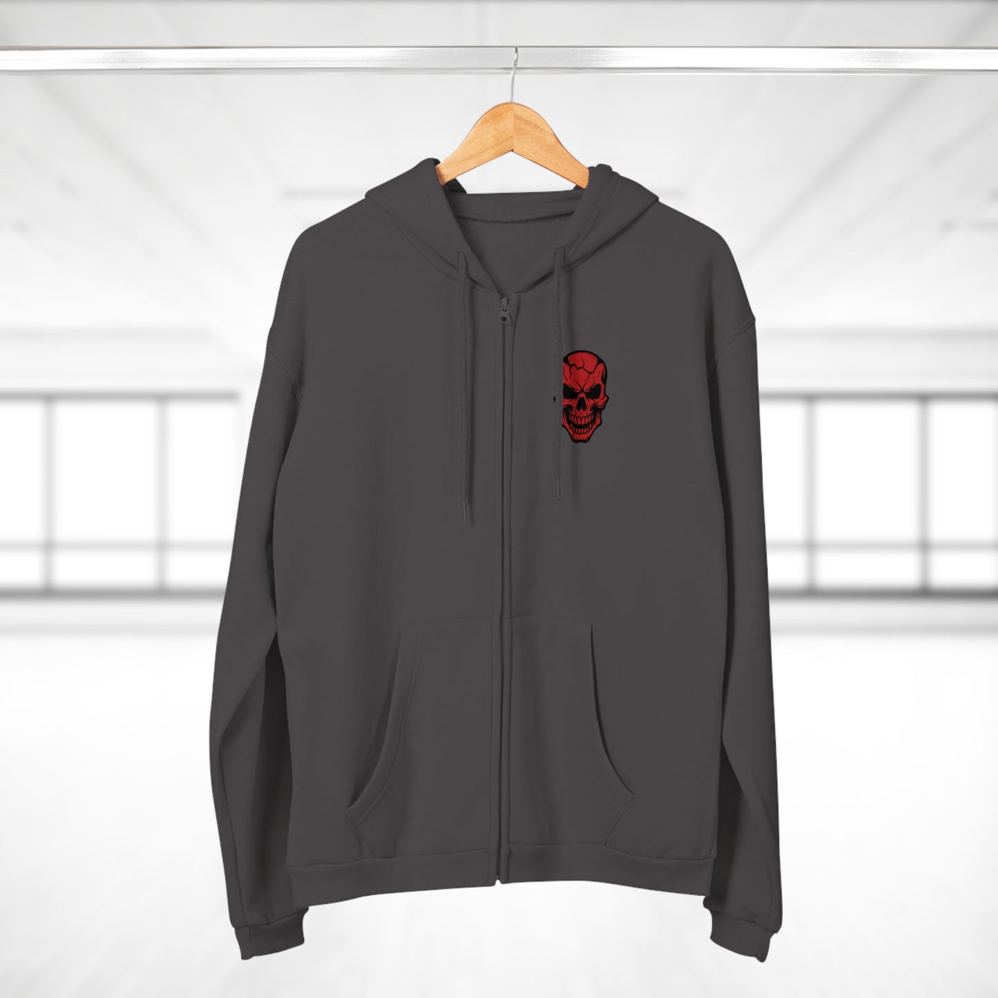 Lift Or Die Zip Up Hoodie