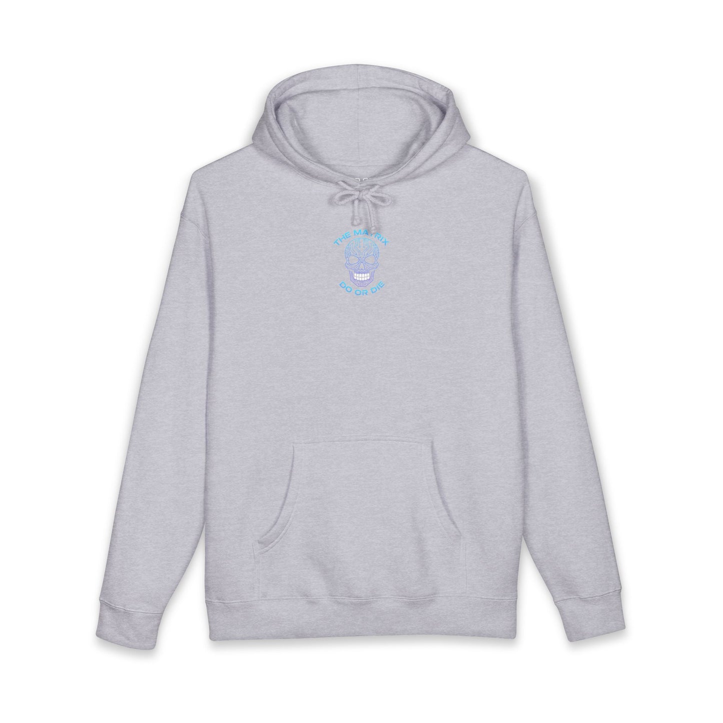 Glitch Skull Heavy Cotton Do Or Die Hoodie