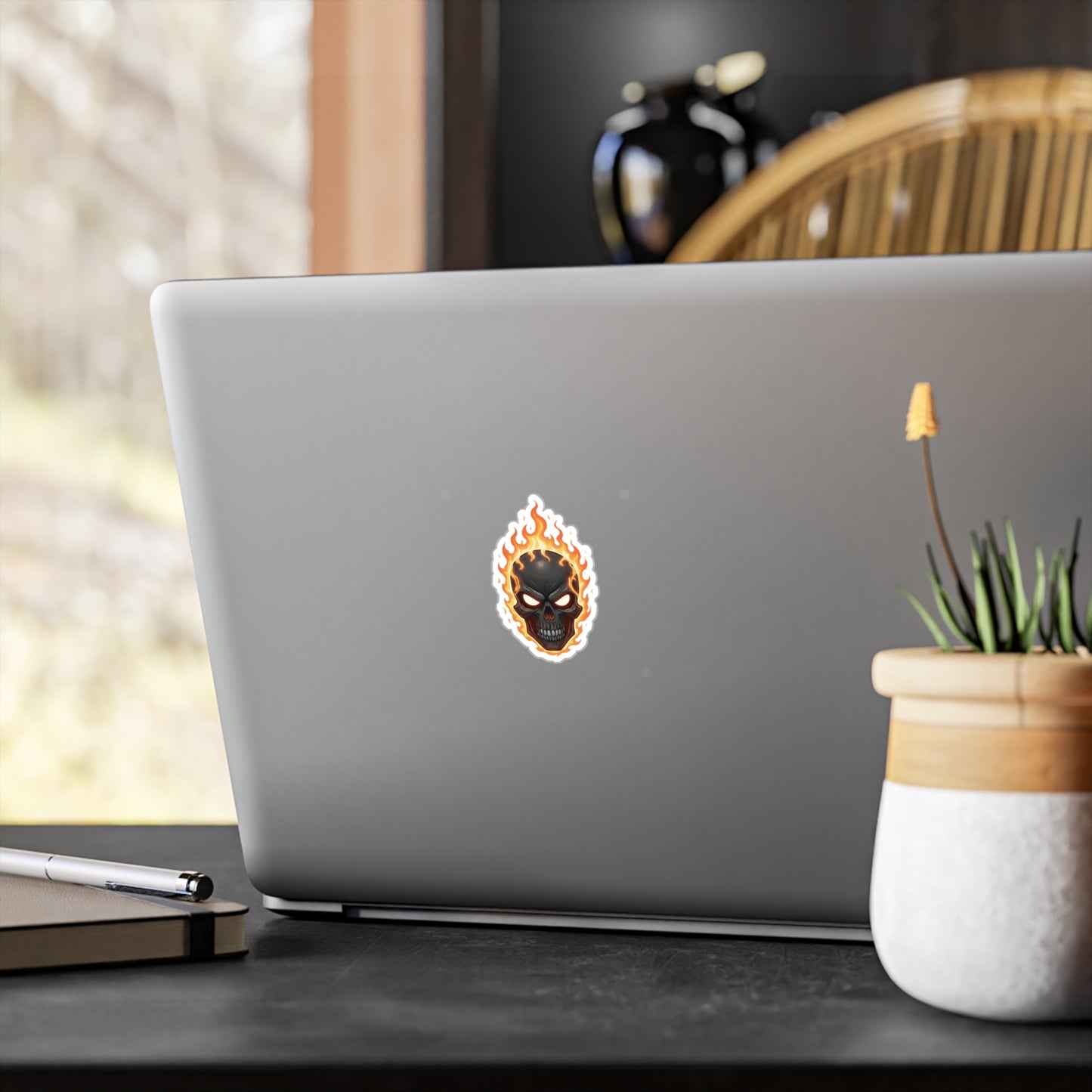 Do Or Die Black Skull sticker