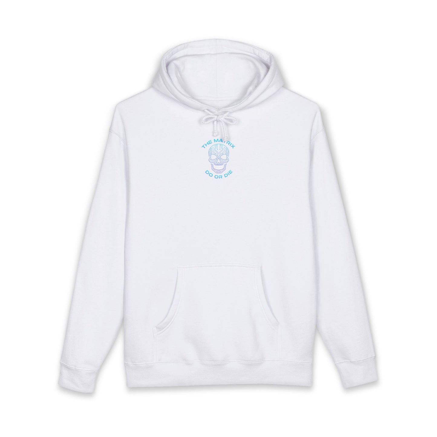 Glitch Skull Heavy Cotton Do Or Die Hoodie