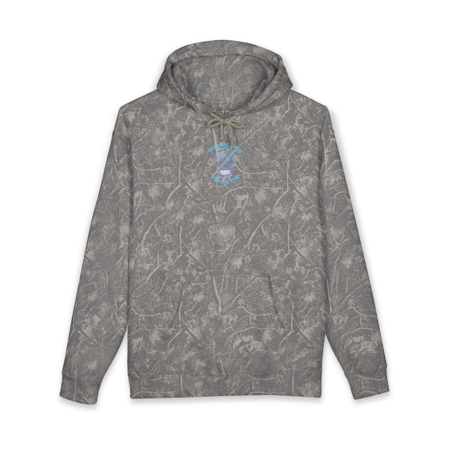 Glitch Skull Heavy Cotton Do Or Die Hoodie