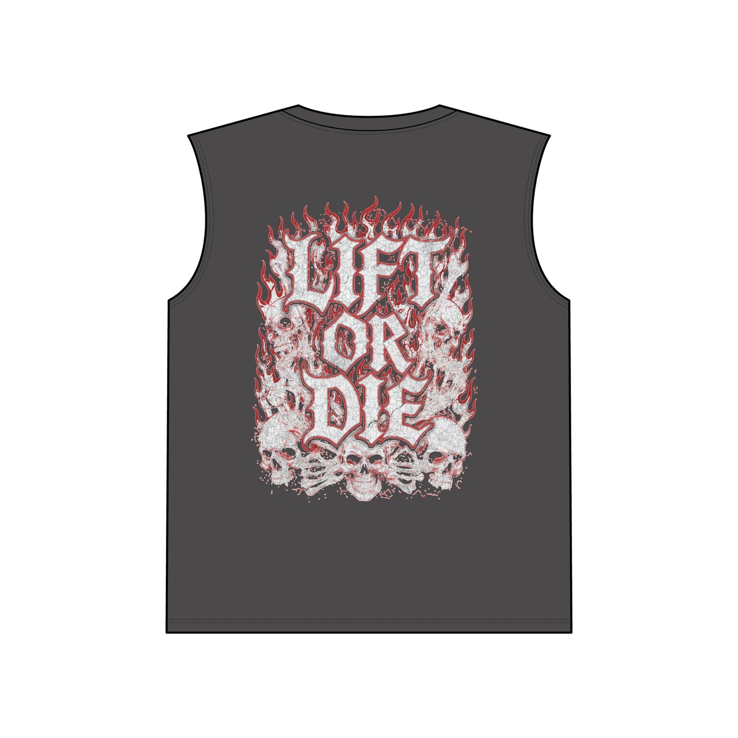 FIRE SKULLS LIFT OR DIE