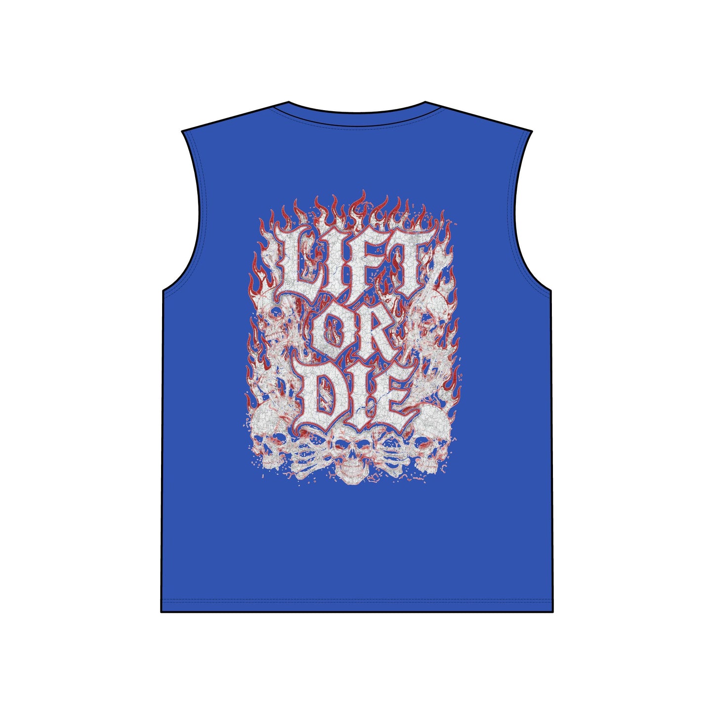FIRE SKULLS LIFT OR DIE