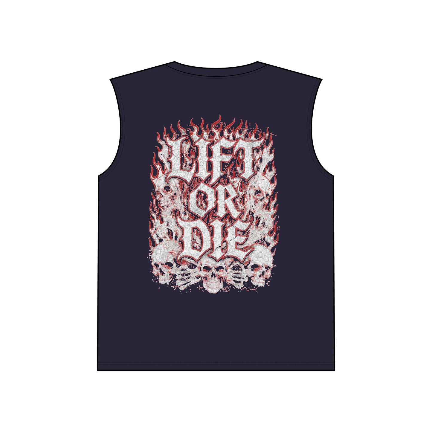 FIRE SKULLS LIFT OR DIE