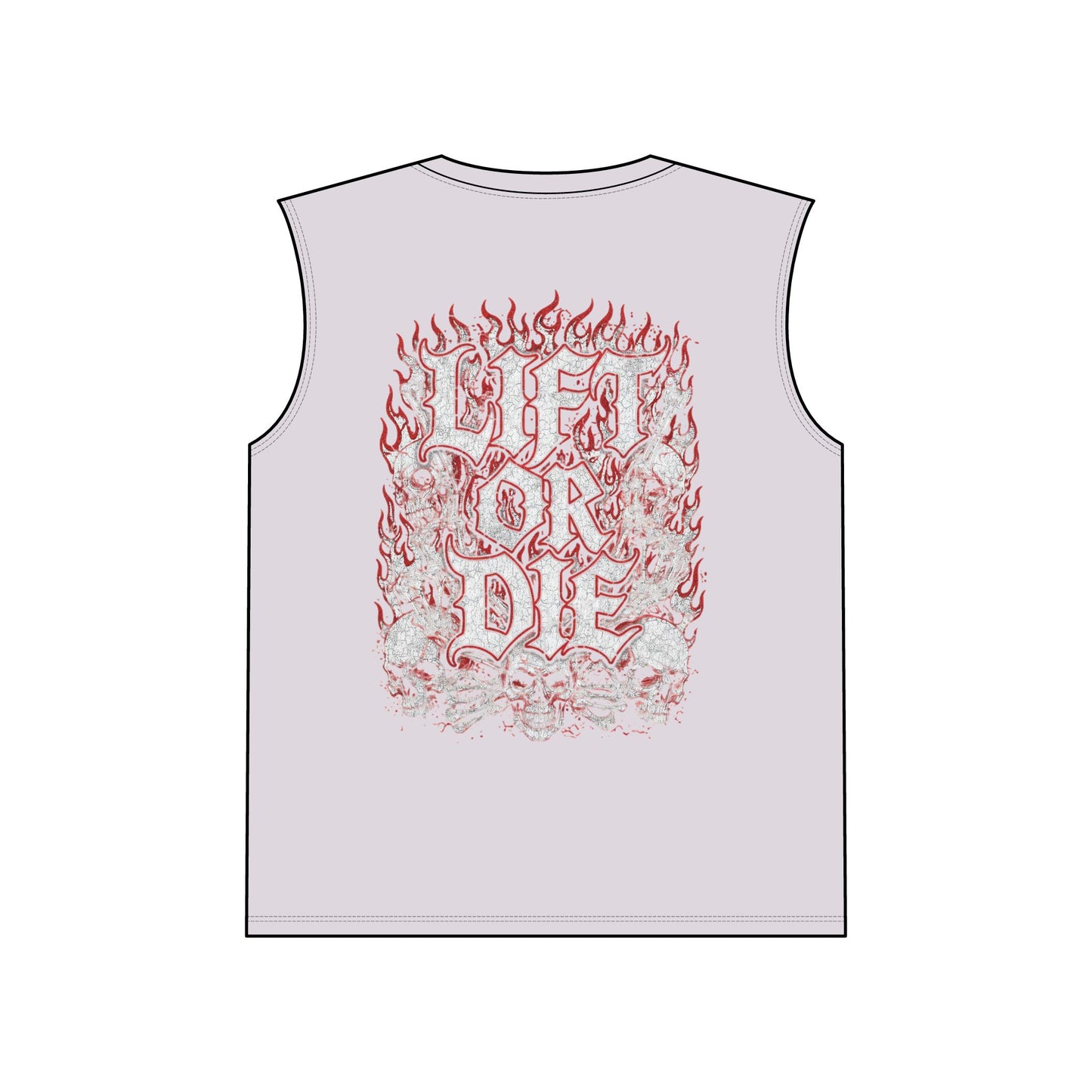 FIRE SKULLS LIFT OR DIE