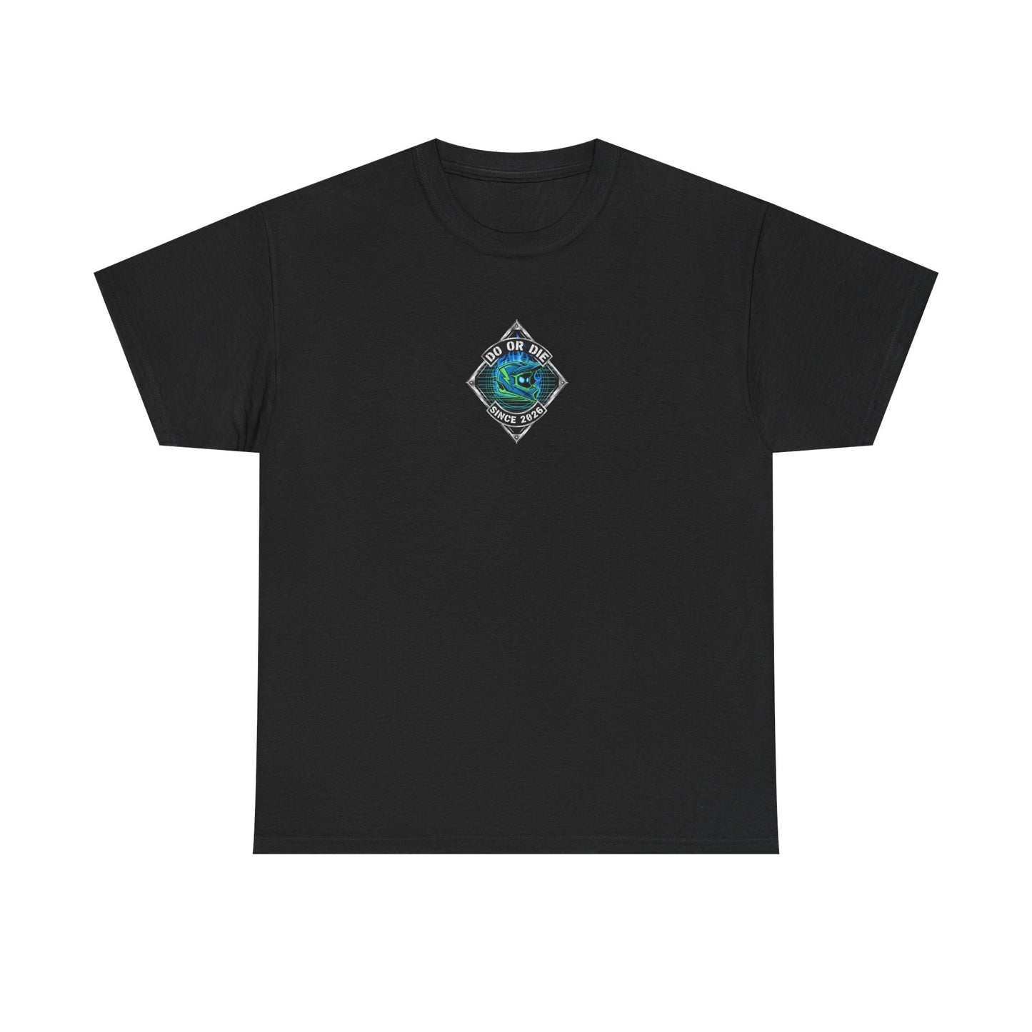 Neon Rider Live Fast Die Young Heavy Cotton T
