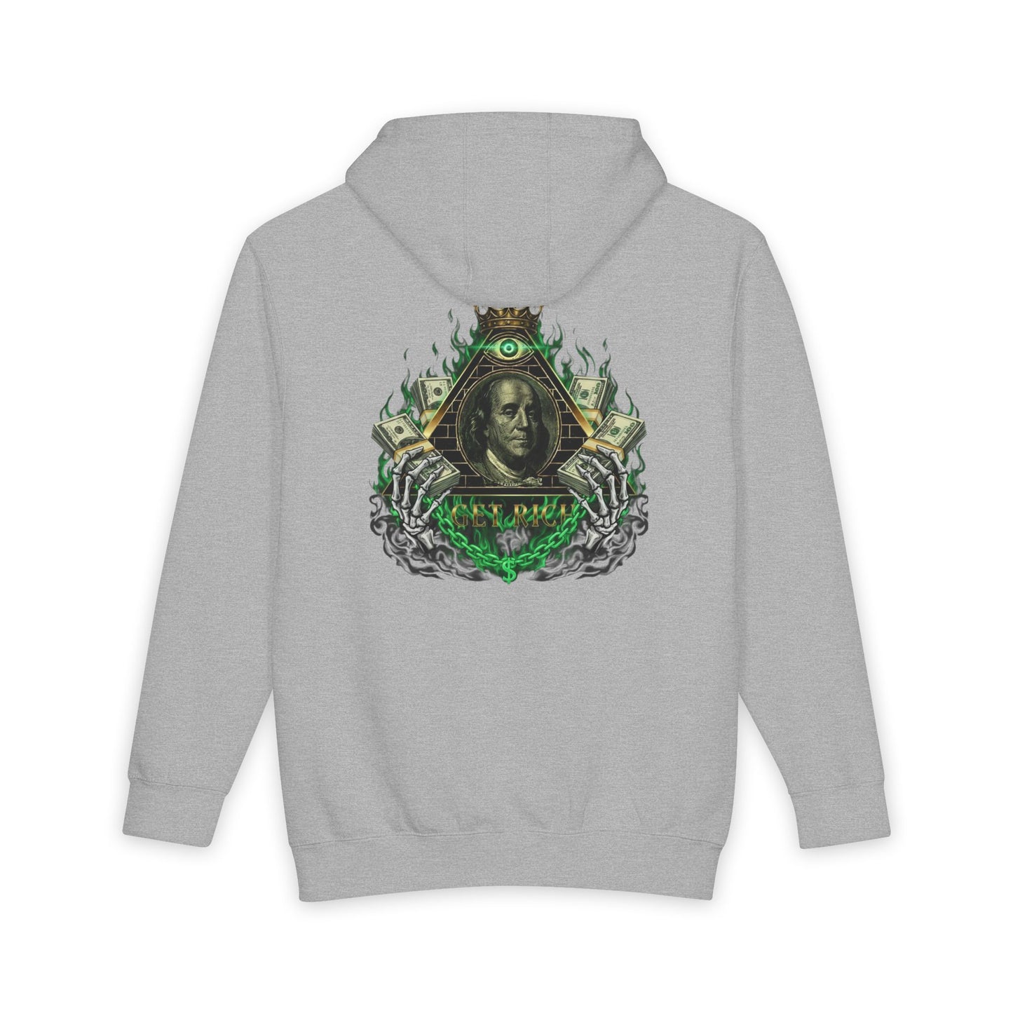 "Get Rich or Die" Heavy Cotton Hoodie