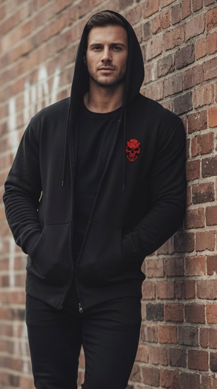Lift Or Die Zip Up Hoodie