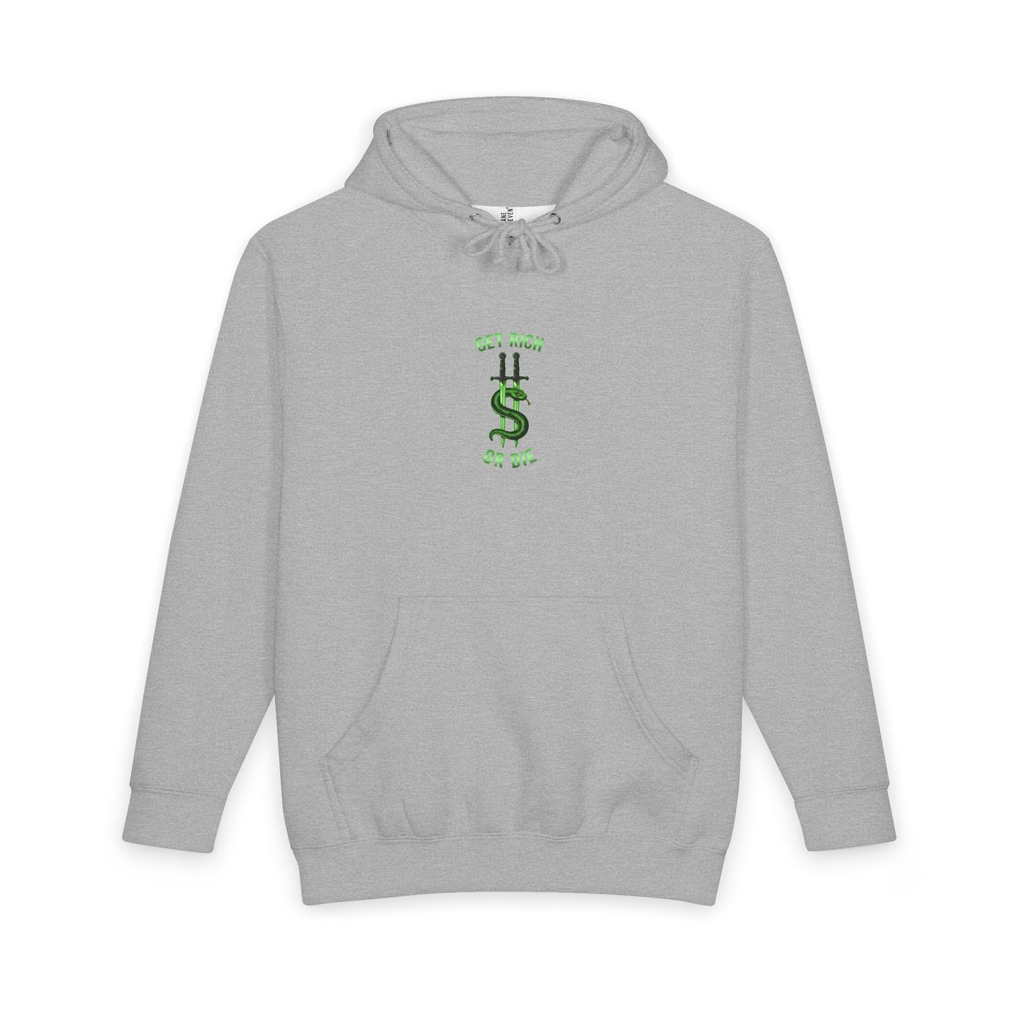 "Get Rich or Die" Heavy Cotton Hoodie