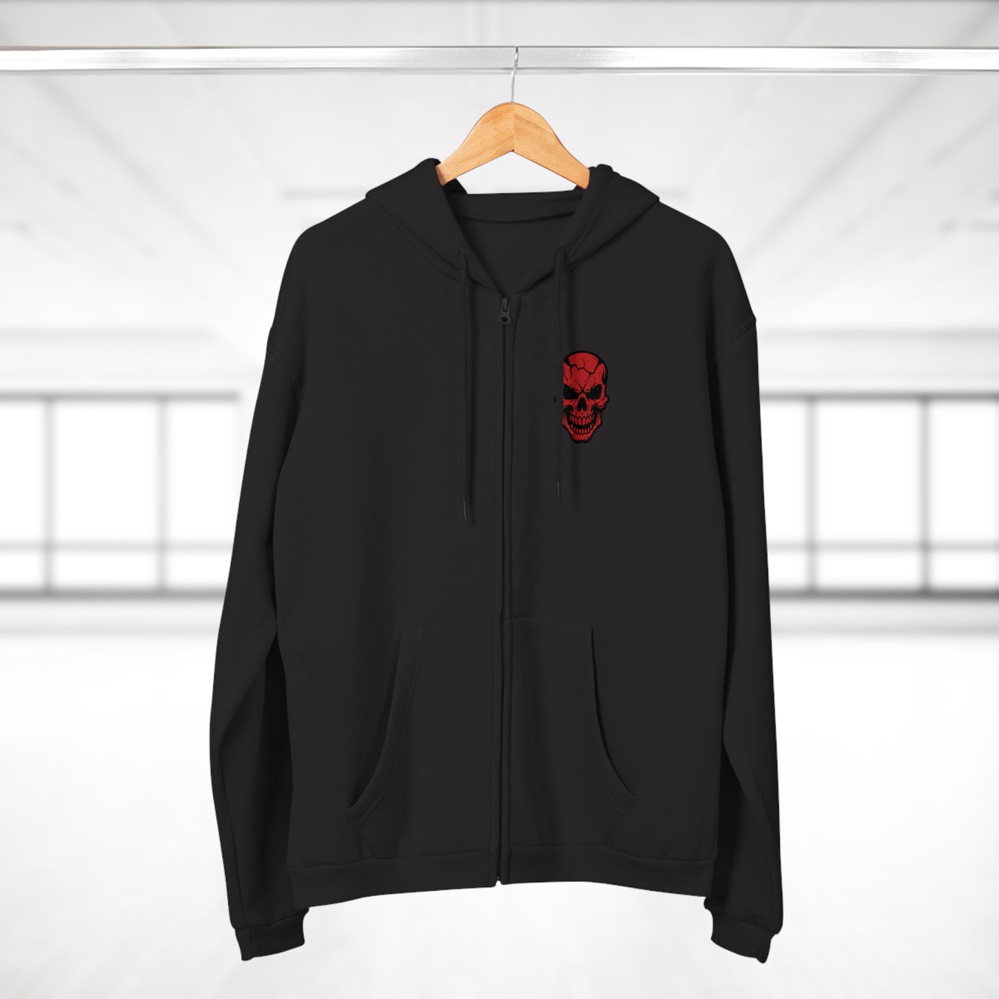 Lift Or Die Zip Up Hoodie