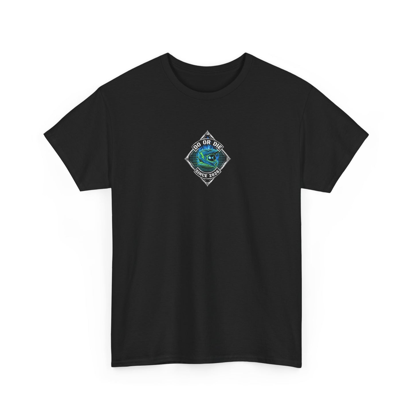Neon Rider Live Fast Die Young Heavy Cotton T