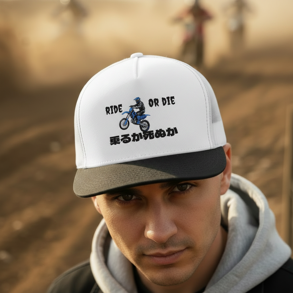 Ride Or Die Flat Brim (Embroidery Blue)