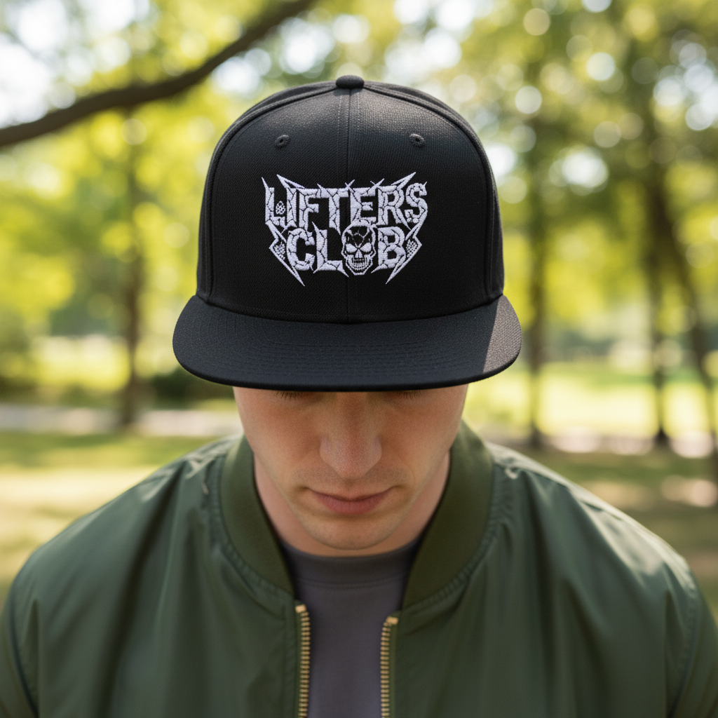 Lifters Club Snapback (Embroidery)